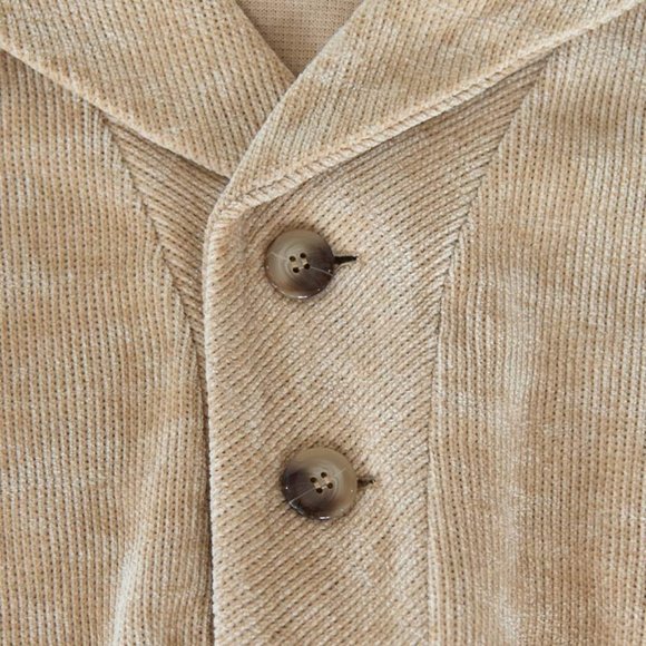 NWT Cupshe Cerise Half Placket Button Front Sweatshirt XS - Picture 3 of 6